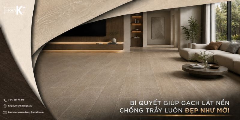 Để giữ cho gạch lát nền chống trầy luôn bền đẹp theo thời gian, việc vệ sinh và sử dụng đúng cách là yếu tố rất quan trọng