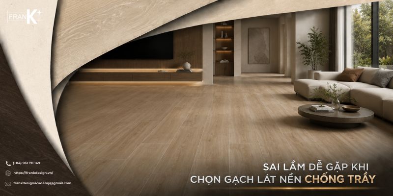 Hiện nay, nhiều gia đình ưu tiên các dòng gạch lát nền chống trầy như granite hoặc gạch nhám chống trượt để cân bằng giữa tính thẩm mỹ và sự an toàn trong sinh hoạt hằng ngày
